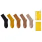 [5 Pack]Extra Black+Yellow Cream+Yellow Brown+Deep Autumn Camel+Floral Camel