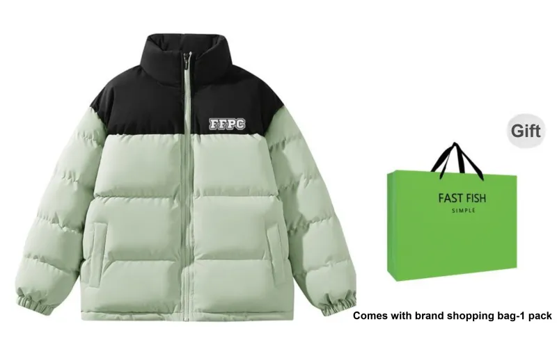 FASTFISH Puffer Jackets Unisex-14
