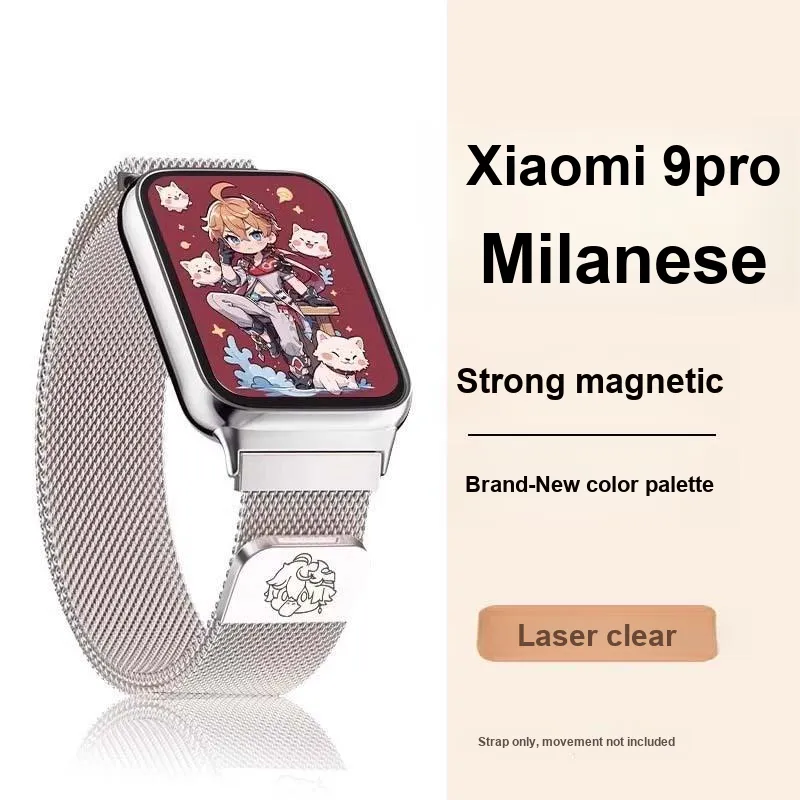 Fly Xiaomi Compatibility Watch Band Stainless Steel Material-2