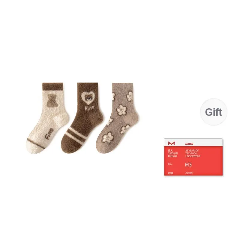 MIIOW Trend Party Series Mid Calf Socks Women's-12