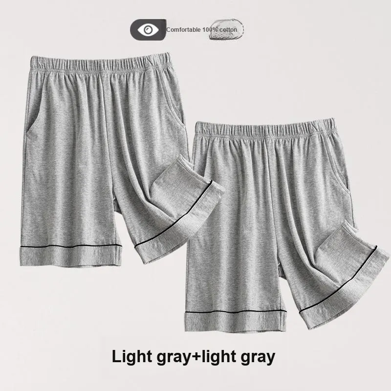 Sleep Knee Length Pants Pajama Pants For Students And Dormitory Home Multiple Colors Men's-9