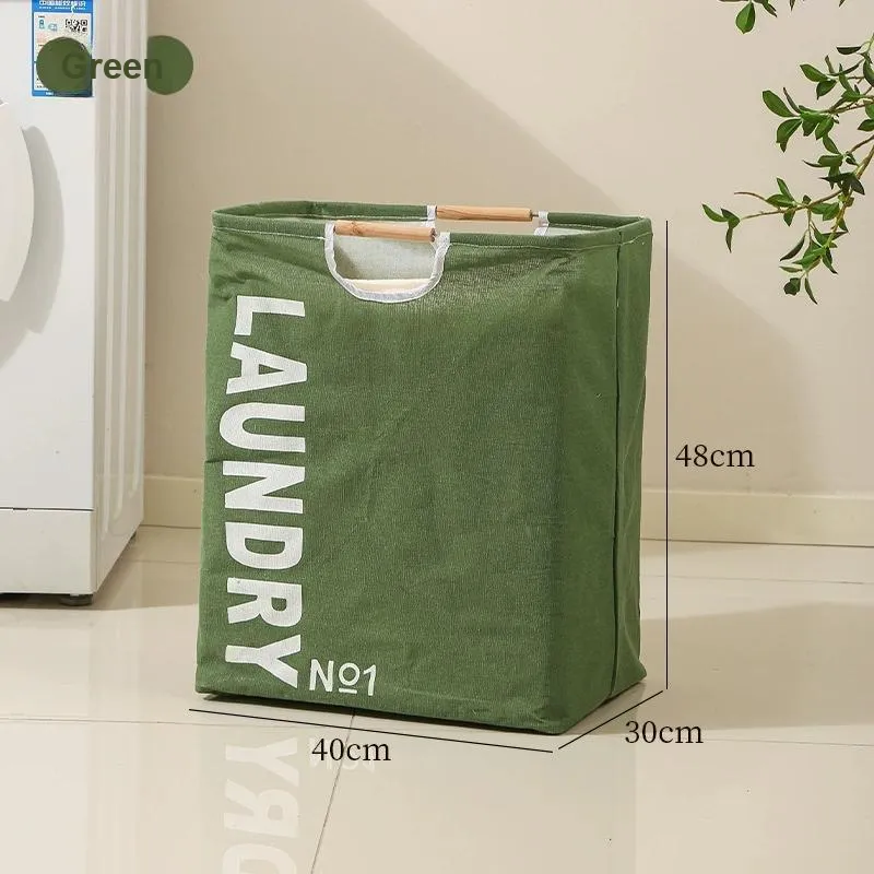 Yan Family Home Foldable Fabric Waterproof Basket For Bathroom And Laundry-4