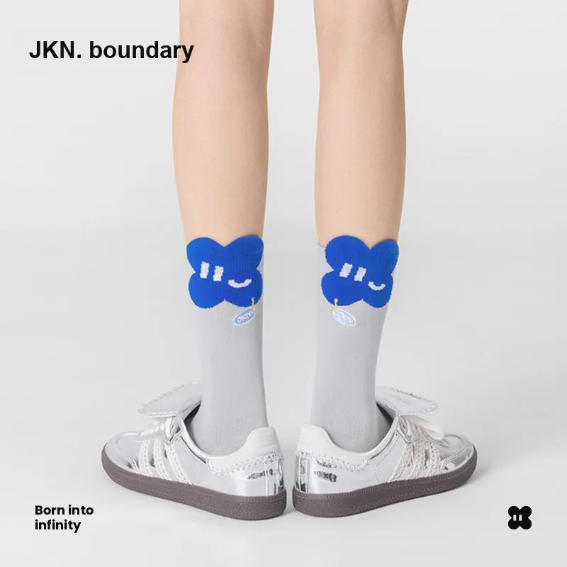 JKN Mid Calf Socks Unisex Combo Set-1