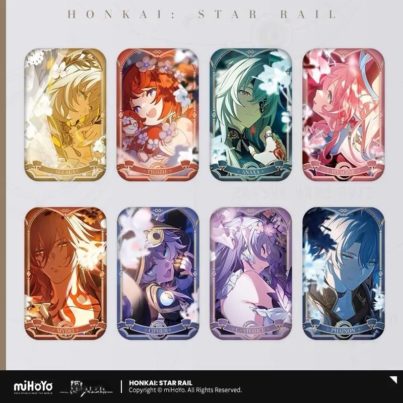 MIHOYO Honkai Star Rail, Ounphalos Heroic Chronicles Collection Tinplate Badges-1