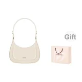 Mist White Shopping Bag