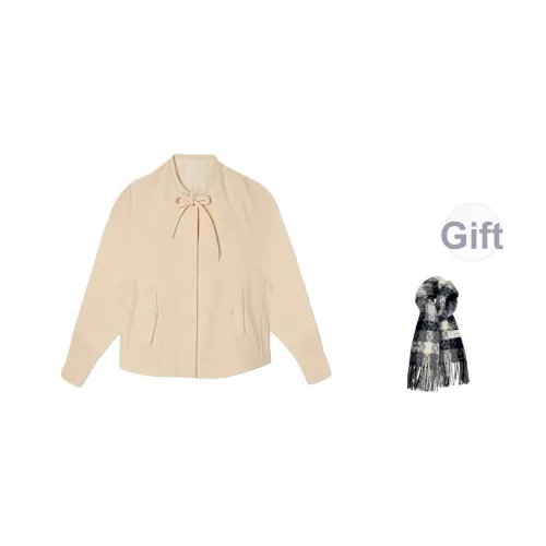 KYKW Желтый Подарок Шарф Женское Пальто