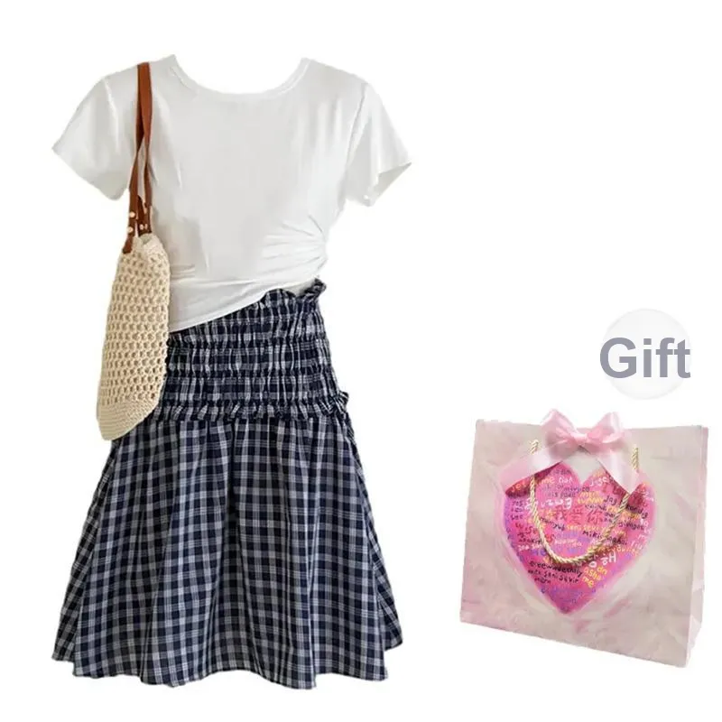 Pa33word Two Piece Skirt Sets Women's-22