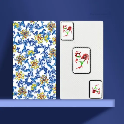 BENNIU Mahjong Tile Card Plastic Storage Mahjong Waterproof Portable Travel Mahjong Tile Poker Cards