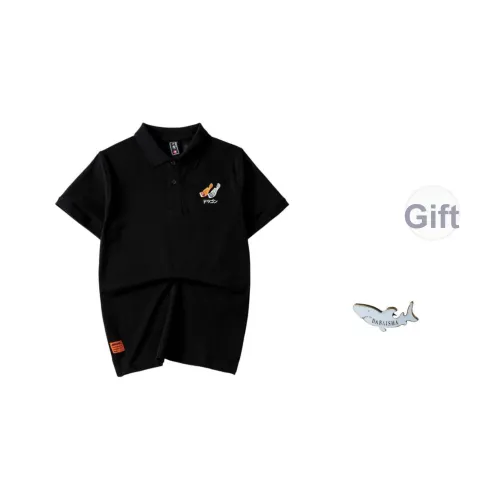 DABAISHA Поло Мужское Черное