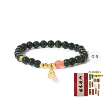 MEOBURLIY Colored Glaze Bracelets Women's