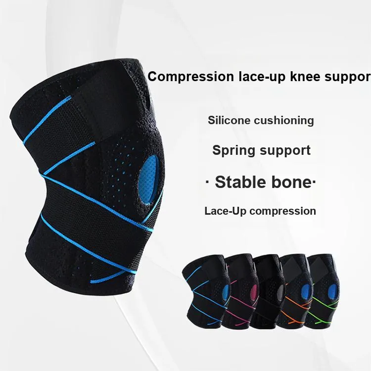 UMA Running Mountaineering Hiking Unisex Rubber Silicone Knee Pads-10