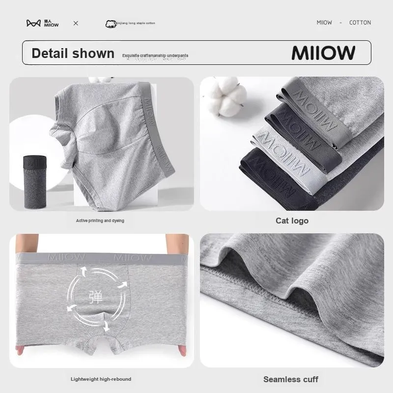 MIIOW Boxer Shorts Men's Combo Set-20