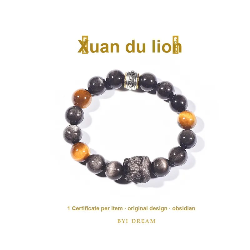 BYI Dream Obsidian Bracelets Unisex-1