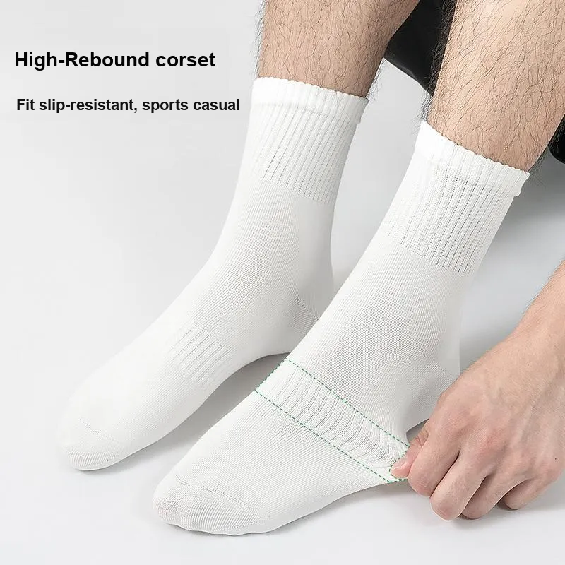 MIIOW Mid Calf Socks Men's Combo Set-9