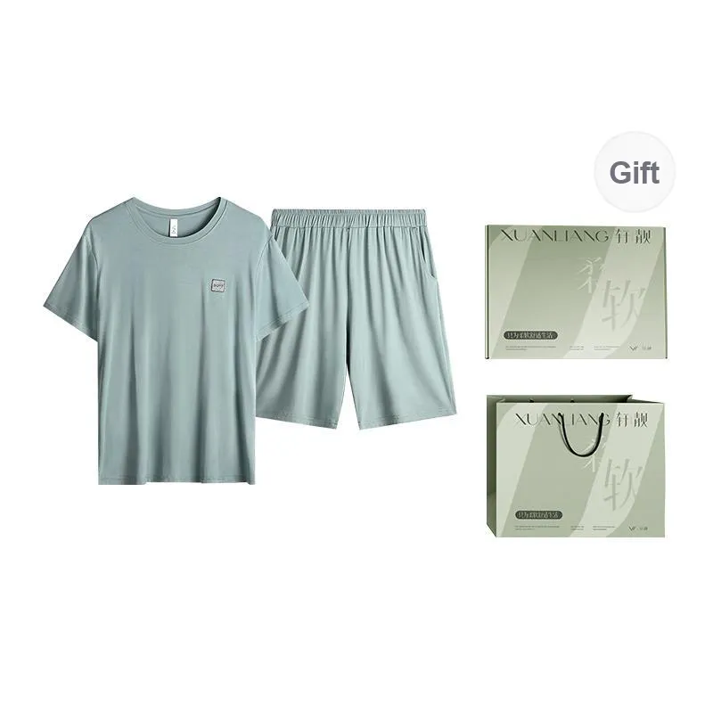 Xuan Liang Pajama Set Men's Gift Box Set-7