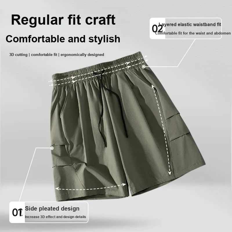 MINISO Casual Shorts Unisex-10