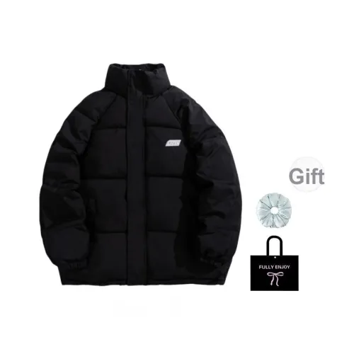 M MAICCO Черный В комплекте с резинкой для волос + эксклюзивной коробкой Женские пуховики