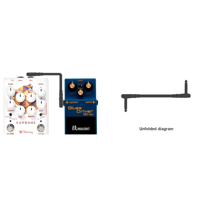 SAMGOOL+ ME.Face Flat Toe Collection Single Piece, Effect Connecting Thread Guitar Accessories-4