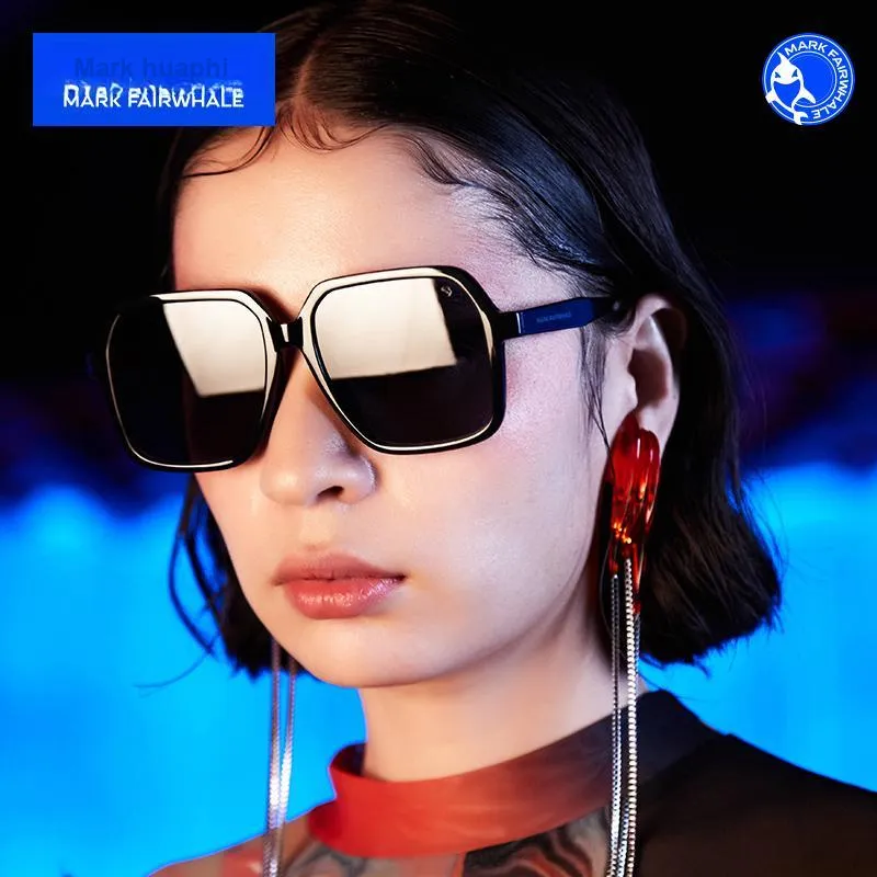 FAIRWHALE TR90 Irregular Shape Sunglasses Unisex-3