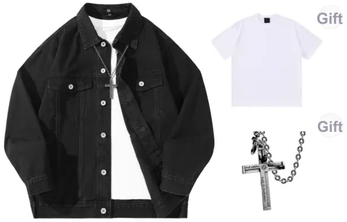 A.X.S.K x Lost N Forbidden Деним Куртка Унисекс