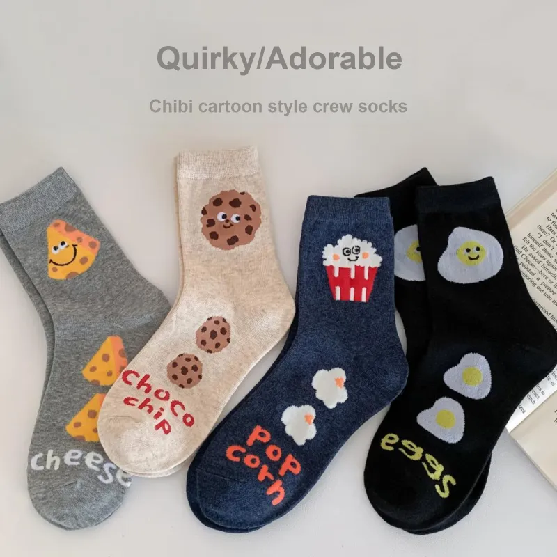 XXLLG Mid Calf Socks Women's 3 Pack-4