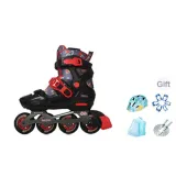 Black Red K7 Clothing Sets (K7 Helmet+KP1 Protective Gear+Bag)