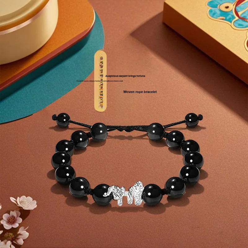 GIFU Colored Glaze Snake Bracelet Unisex-5