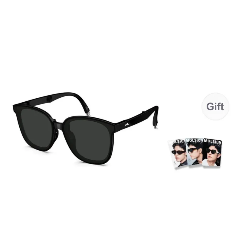 MOLSION Plate Frame Square Sunglasses Unisex Multiple Colors-5