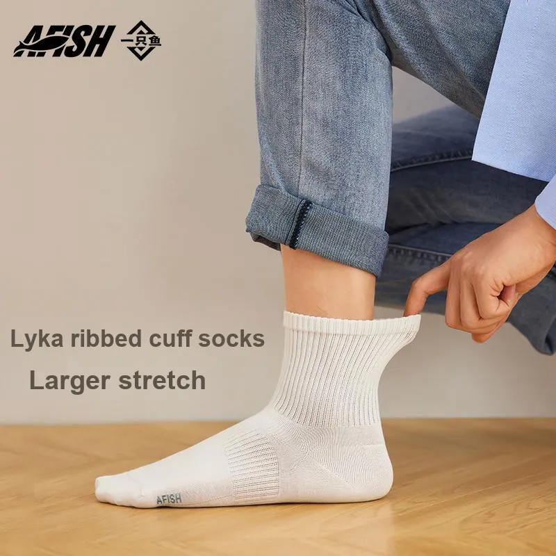 AFISH Socks Gift Box Men's 5 Pack Mixed Color-12