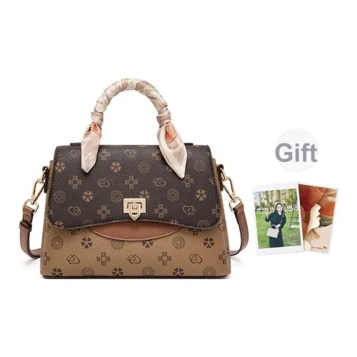 RED DRAGONFLY PVC Сумка Стандартная Женская Кофейного цвета