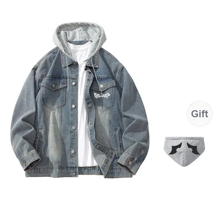 BRUMAIRE Denim Jacket Unisex Dark Gray-5