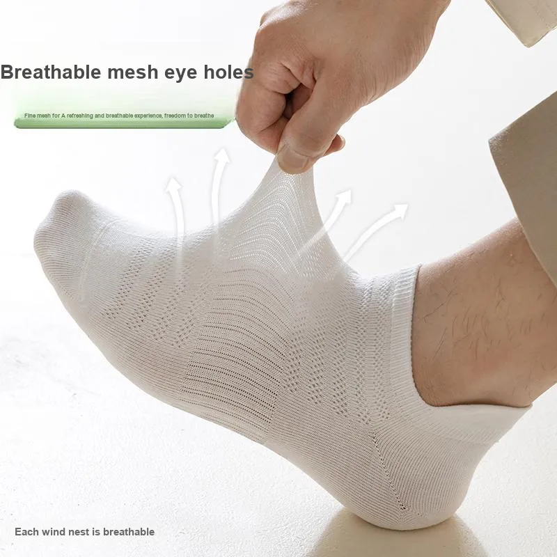 Lan Miao Ankle Socks Men's 5 Pack-2