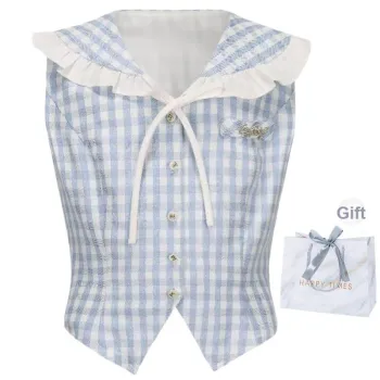 Cotton Gene Crop Tops Women's Image Color 12269+Shopping Bag