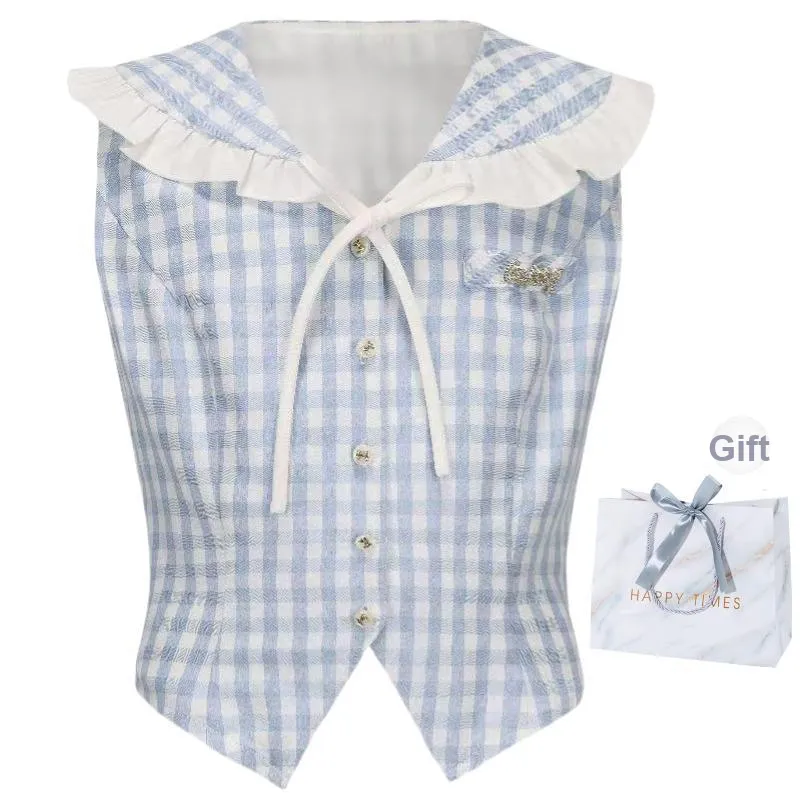Cotton Gene Crop Tops Women's Image Color 12269+Shopping Bag-0