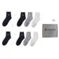 Crew Deer Head Jacquard[Mixed Color]10 Pack