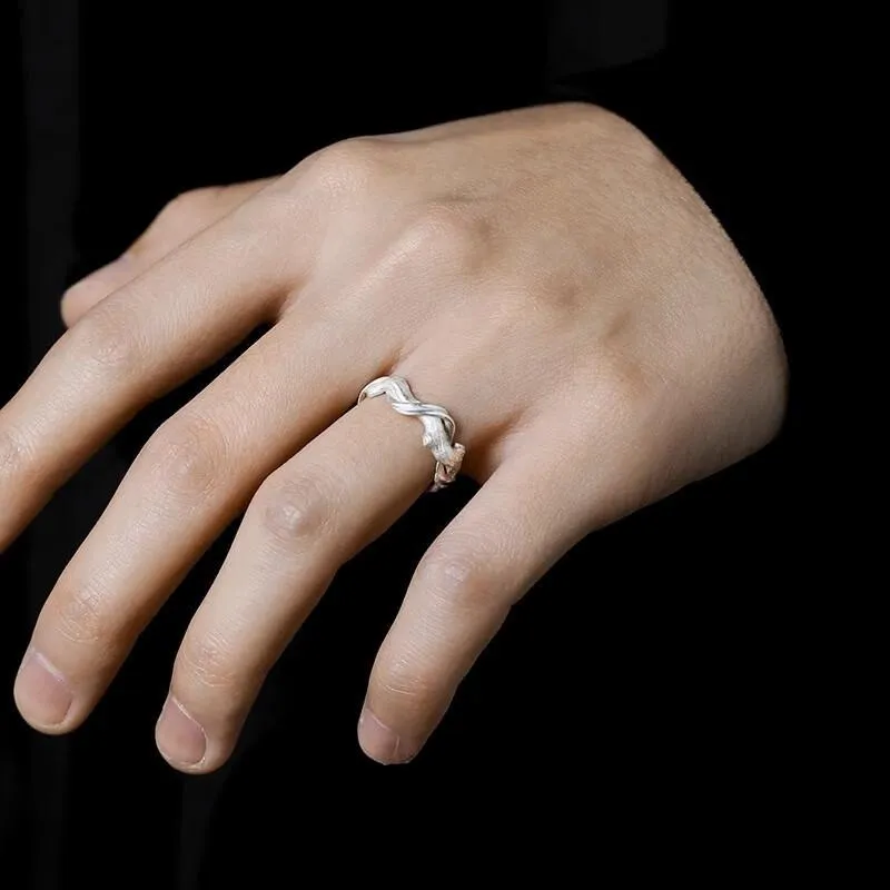 Ostantin S925 Silver Rings Men's-3