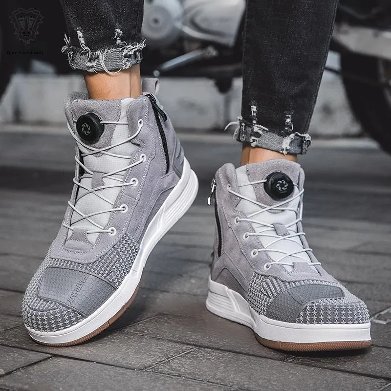 Swinsger Slip-Resistant High-Top Cycling Shoes Unisex-7