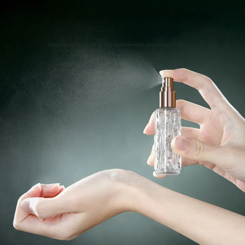 JIANYINGSHU Perfume Refill Bottles High End Portable 10ml Sample Glass Press Spray Bottle Empty Refill Tool-11