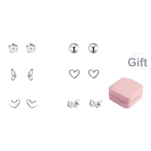 SHEEHHYY Сплав Серьги-гвоздики Женские