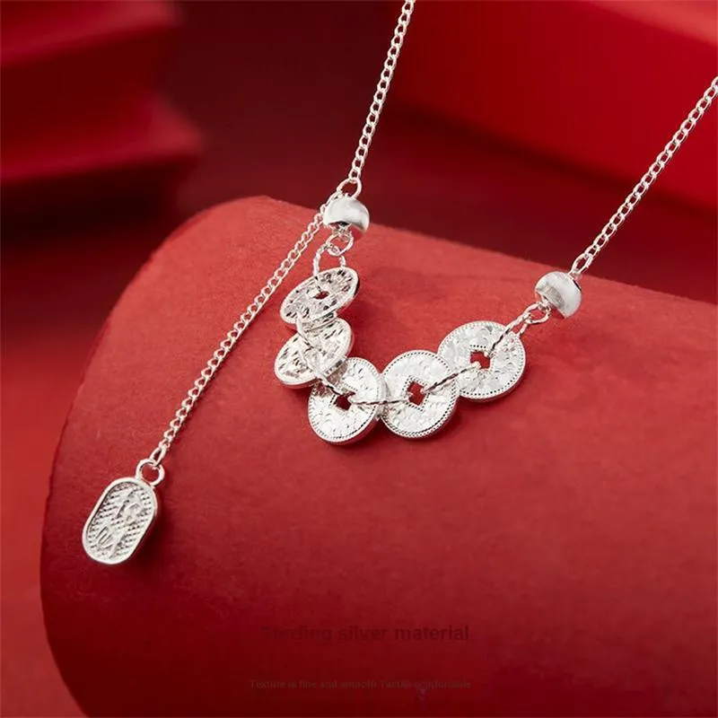 BMK S999 Fine Silver Necklaces Women's-2