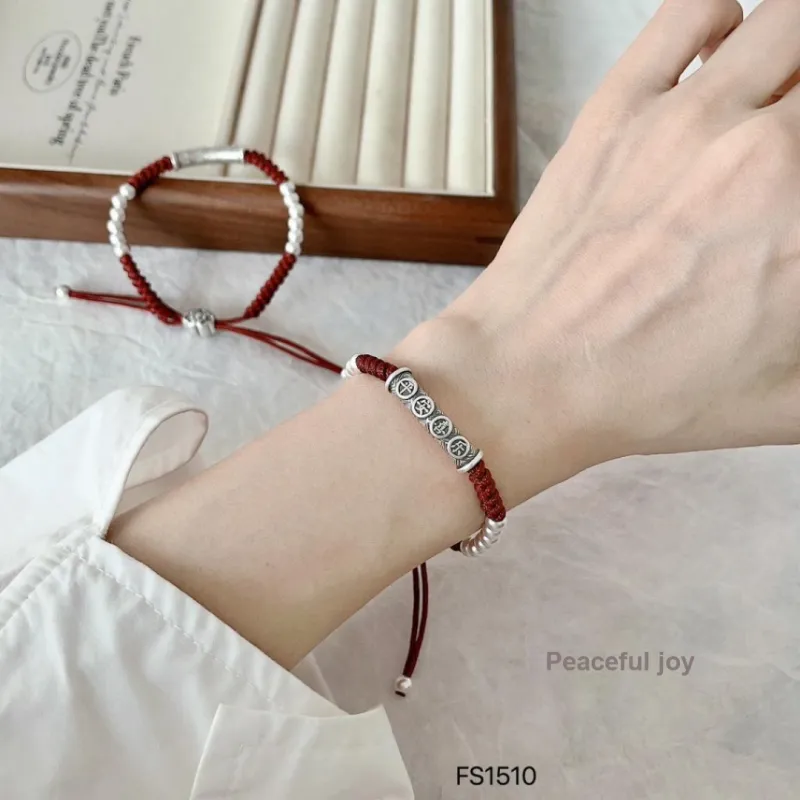 Stone Edge Poly 999 Fine Silver Bracelets Unisex-1