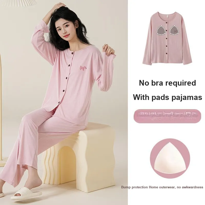 WANANNI Pajama Set Women's Pink-1