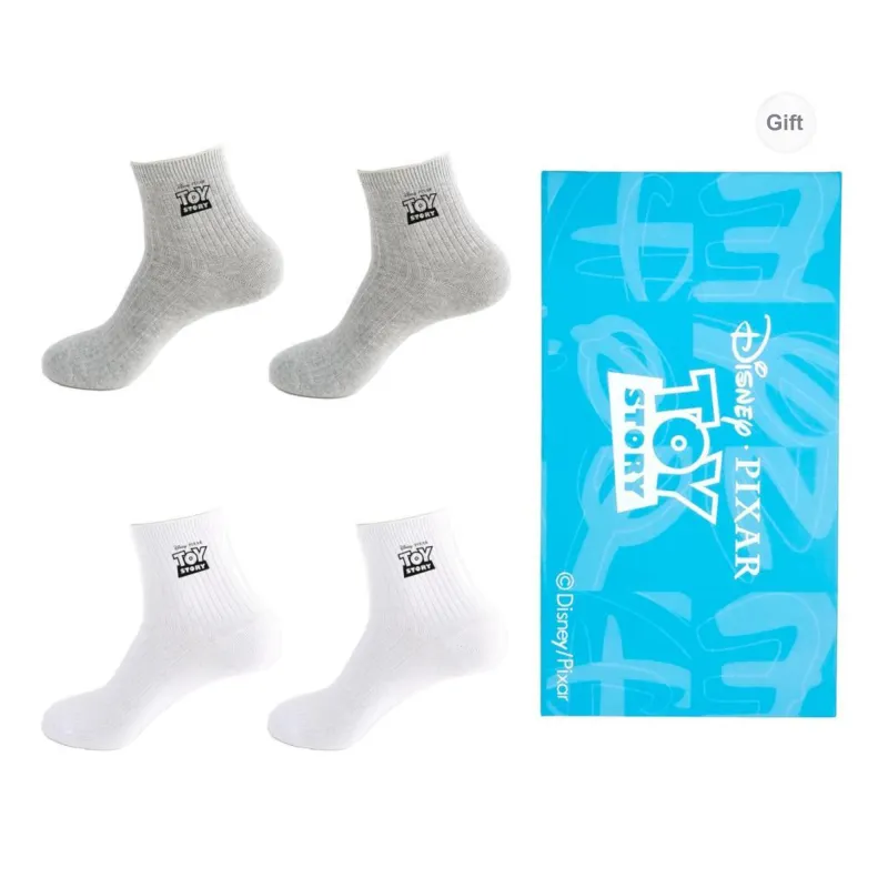 Disney Ankle Socks Unisex Box 4 Pack-8