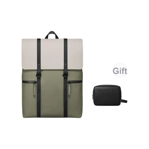 Gaston Luga Aqueous Полиуретан Рюкзак Стандартный Унисекс Шалфей Зеленый Многоцветный