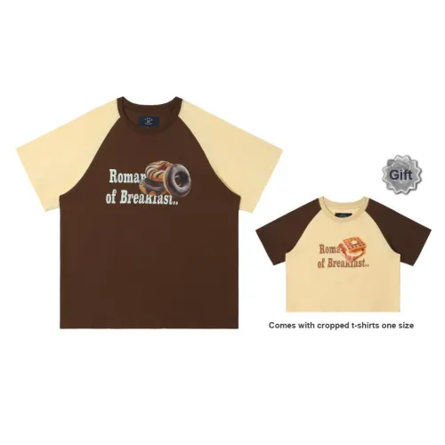 GDMN T-Shirts Women's Coffee Buy One Get One Apricot