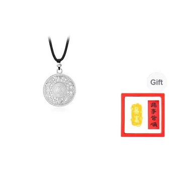 Chongqing Gold Store S999 Fine Silver Necklaces Unisex