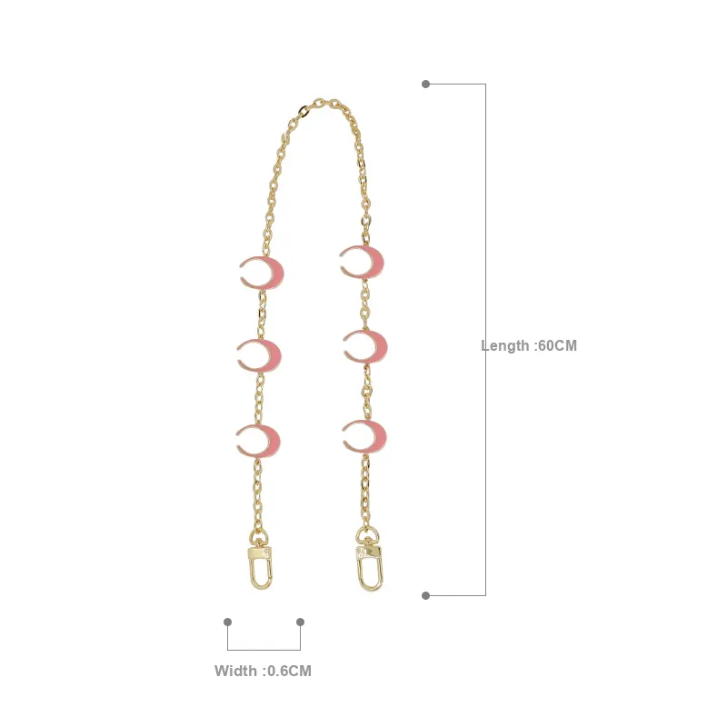 Copper Bag Chain Shoulder Strap Women's Multicolor-4