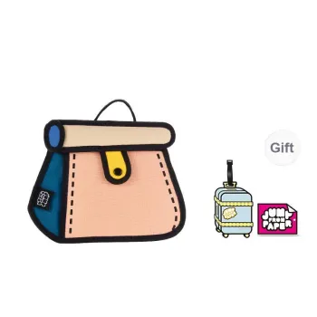 JumpFromPaper Polyester With Synthetic Leather Chain Crossbody One Shoulder Handbag Regular Women's Cantaloupe Color