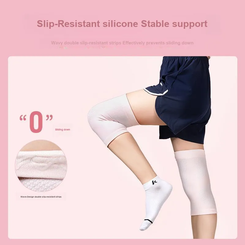 Kawasaki Running Mountaineering Cycling Badminton Basketball Fitness Women's Polyamide Polyester Elastane Knee Pads-21