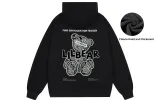 Black Hooded (Thickened and Fleece-Lined)